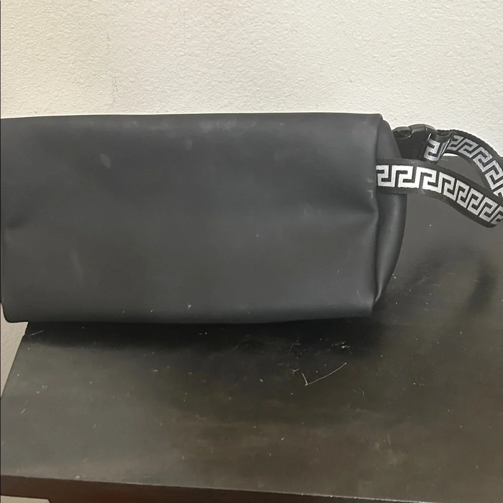 Versace Black and Silver toiletry Bag